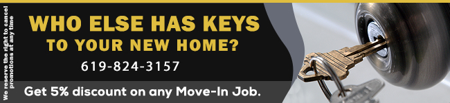 Who Else Has Keys To Your New Home? Call Locksmith Santee